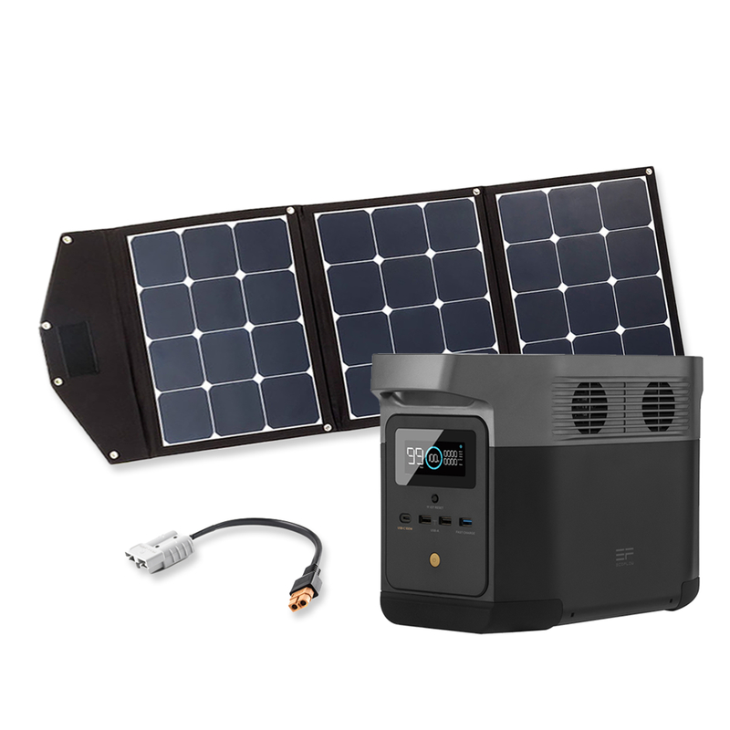 EcoFlow DELTA Powerstation mit SunFolder Solar